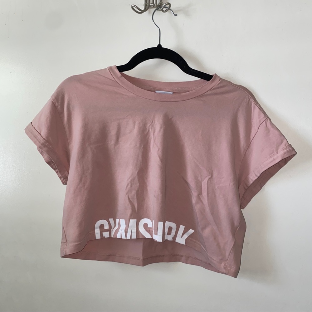 Gymshark Crop Top Pink